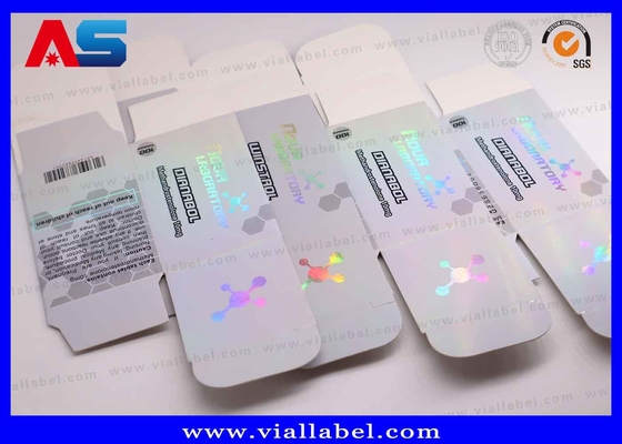 Premium 10ml Fläschchenbox mit holographischen Sicherheitsmerkmalen - Manipulationssichere Pharmaverpackung - ISO 9001 & FSC zertifiziert, 12+ Jahre weltweite Export-Expertise