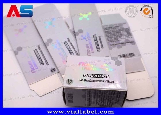 Premium 10ml Fläschchenbox mit holographischen Sicherheitsmerkmalen - Manipulationssichere Pharmaverpackung - ISO 9001 & FSC zertifiziert, 12+ Jahre weltweite Export-Expertise