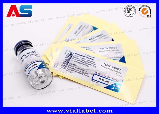 Starke Klebstoff-Premium-Flaschenetiketten für medizinische und Laborzwecke 2 ml / 10 ml