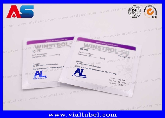 Individuelle Fitness-Ergänzungsmarken für 2ml/8ml/10ml Glasflaschen. Manipulationssichere holographische und wasserdichte Drucktechnik. 12+ Jahre Erfahrung.