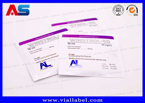 Individuelle Fitness-Ergänzungsmarken für 2ml/8ml/10ml Glasflaschen. Manipulationssichere holographische und wasserdichte Drucktechnik. 12+ Jahre Erfahrung.