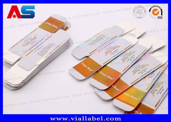 10 ml Lasereffekt anpassbare Kartons für pharmazeutische Durchstechflaschen