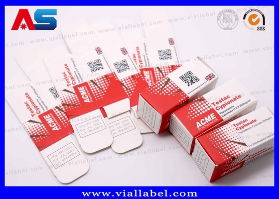 Premium Custom Printed Pharmaceutical Vial Packaging Lösungen mit NFC für 2ml-20ml Durchstechflaschen