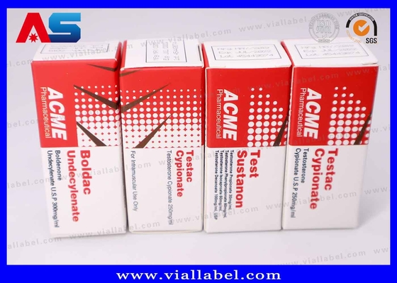 Premium Custom Printed Pharmaceutical Vial Packaging Lösungen mit NFC für 2ml-20ml Durchstechflaschen