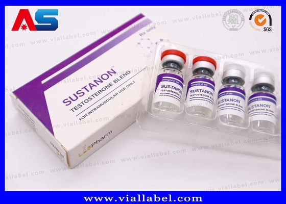 LabPharma Pharma Printed 10ml Papierkarton und Flaschenetikett mit Durchstechflaschen-Set