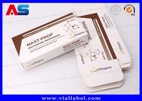 Custom Peptide Storage Box für 2x2ml Durchstechflaschen, Premium Peptide Verpackungskasse