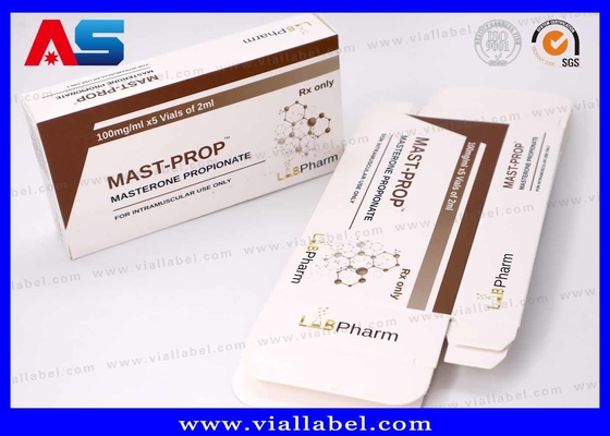 Custom Peptide Storage Box für 2x2ml Durchstechflaschen, Premium Peptide Verpackungskasse