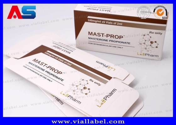 Custom Peptide Storage Box für 2x2ml Durchstechflaschen, Premium Peptide Verpackungskasse