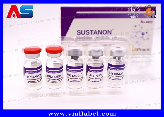 Hochwertiges GH-Peptid-Flaschenetikett / angepasste CJC-1295-Etiketten Druck
