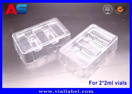 2 ml Flaschenblasenbehälter für Tirzepatid / Hcg Packung Blasenbehälter 50um Dicke klare Behälter