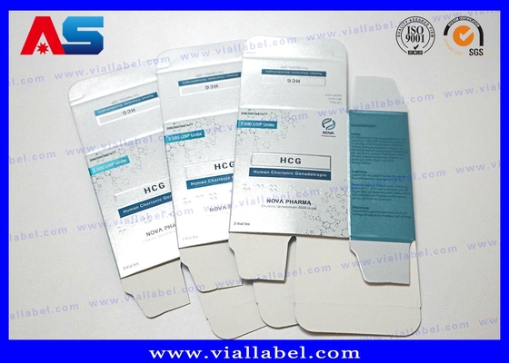 Maßgeschneiderte Retatrutid-Peptid-Papierbox für 2 Durchstechflaschen von 3 ml