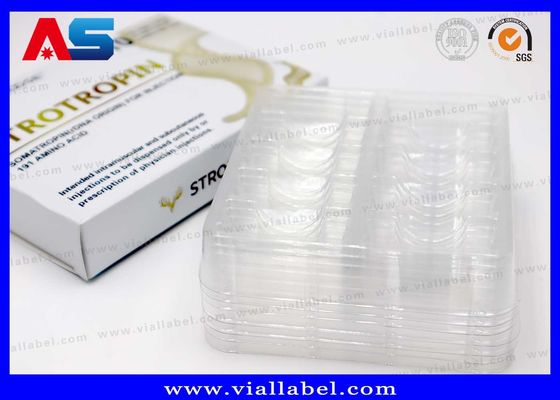 Glänzende/Matte Laminate 2 ml / 3 ml Durchstechflaschen Dosen Injektionsflasche aus Glas für Peptide / Hcg / Somatropin