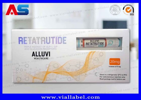 Custom-Printed Pen Box ，Alluvi Healthcare Box , Synedica Box Printing Manufacturer