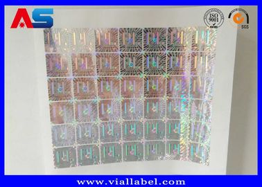 Matrix Laser Custom Holographische Aufkleber Vinyl Hologramm Leer für Fläschchen-Speicherbox 3D-Laser-Hologramm