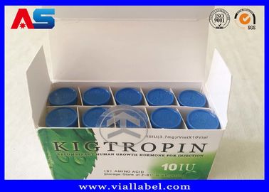 300 g Papierflasche Verpackung für 2 ml Peptide Glasflasche pharmazeutische Verpackung