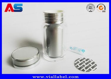 50ml klären Plastiktablettenfläschchen Maca-Medizin-Verpackenbehälter-Grün