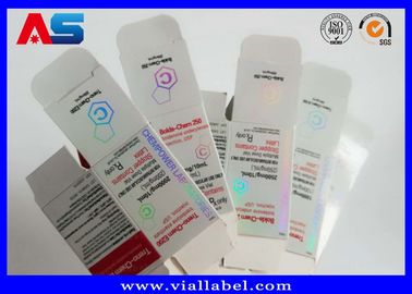 250 g Peptidpulver 10 ml Durchstechflaschen Kästchen Mautdruck Wasserdichte pharmazeutische Verpackungskisten