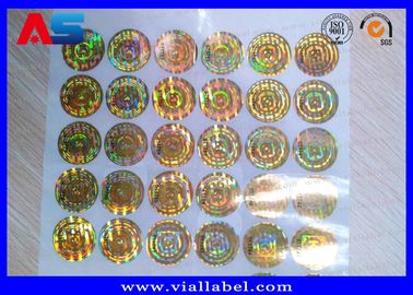 Anti-Fälschung Sicherheits-Hologramm-Aufkleber für 10 ml Fläschchen Etikett-Boxen 3d Hologramm-Aufkleber