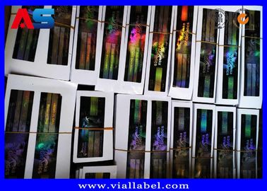 Bodybuilding Enanthate Pharmazeutische Peptide Flaschenetiketten RX Laser Hologramm Packung Grasflaschenetiketten
