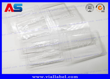 PVC-Clear Ampulle Blister Verpackungsplatte Für Medikamente 2 ml Durchstechflaschen Gravur Aufstrichen pharmazeutische Blisterverpackung