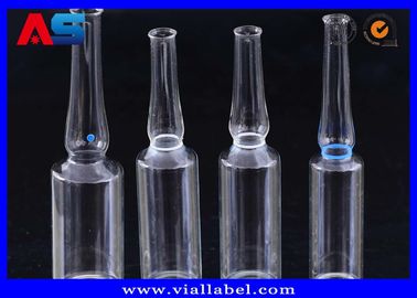 2ml 3ml 5ml 10ml kurvte Hals-kleine Glasphiolen