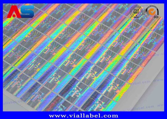 Runde klare Originallaser-Kustom-Fälschungssichere Etiketten 20 x 20 mm