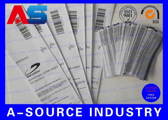 CMYK-Medikations-Fliegenfänger-Beschreibungs-Papier-kundenspezifische Broschüre, die Länge 135mm Breiten-45mm druckt