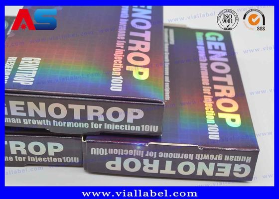 Hologrammdruck 2 ml Fläschchen Aufbewahrungskisten für Peptide BPC mit 10 x 2 ml Plastikfach