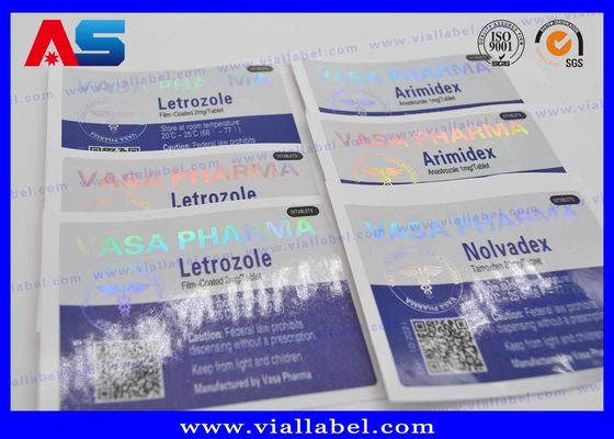 Custom Flaschenetiketten Druck Glas 10ml Flaschenetiketten, Custom Holographische Etiketten für Flaschen