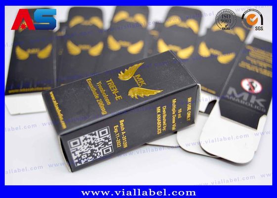 Goldfolie-Druck Pharmazeutische Verpackungskiste SGS Für 15 ml Durchstechflasche