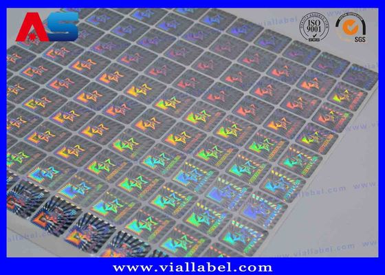 Manipulationssichere QR-Code Seriennummer 3D-Holographische Aufkleber Hologrammschutz-Aufkleber