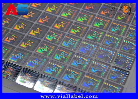 Manipulationssichere QR-Code Seriennummer 3D-Holographische Aufkleber Hologrammschutz-Aufkleber