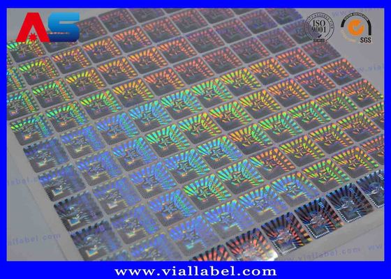 Manipulationssichere QR-Code Seriennummer 3D-Holographische Aufkleber Hologrammschutz-Aufkleber