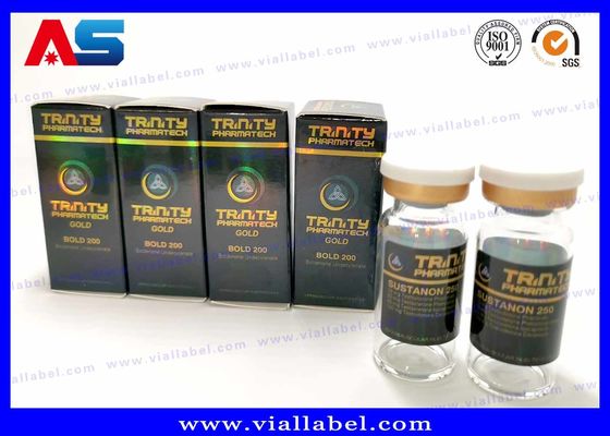 SFDA Sterile kleine Glasflaschen 2 - 30 ml mit Etikett aus pharmazeutischem Papier und Karton mit BLISTER