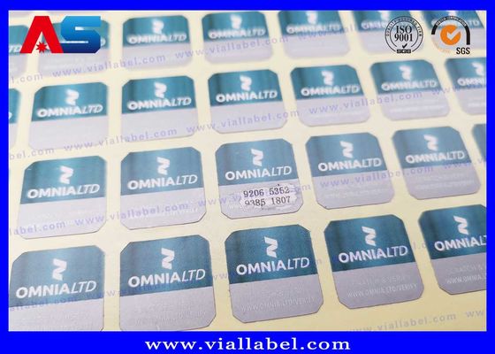 Custom Design Anti Fake Hologramm Sicherheitssticker ungültig 3D Hologramm Aufkleber