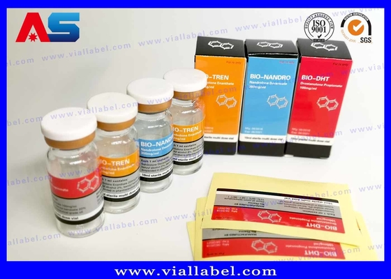Custom Peptides Human Growth Private Label Aufkleber für Arzneimittel 10 ml Durchstechflaschen