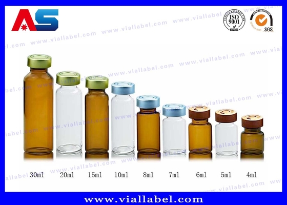 Bodybuilding-Peptide Hcg Hcg Mini-Glasflaschen mit Kunststoff-Aluminium-Oberde