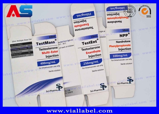 Kleines pharmazeutisches kleines Pappschachtel-Drucken für sterile Injektionsflaschen Deca/Enanthate