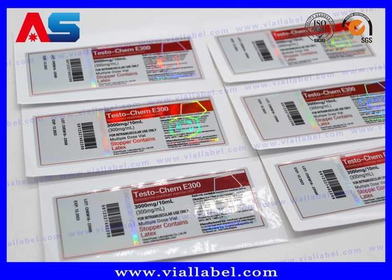 Aufkleber-Hologramm Pharma 10ml, welches das pharmazeutische Verpacken für sterile Einspritzungs-Flasche druckt