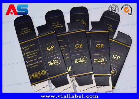 Phiole des Testosteron-kleine Medizin-Kasten-10ml, die für Peptide/pharmazeutische Medizin verpackt