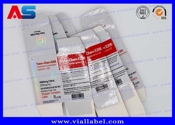Gep Pharma 10 ml Glasflasche 300 g Papiergedruckte Verpackungskisten Bodybuilding-Flaschen