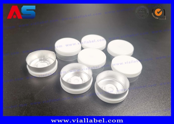 Mehrfarbenplastikflaschenverschlüsse schlagen weg von den Kappen für kleine Glasserum-Phiolen 11mm, 13mm, 20mm leicht