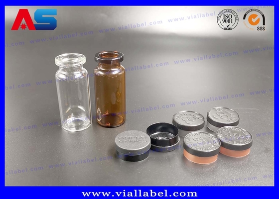 Bodybuilding-Peptide Hcg Hcg Mini-Glasflaschen mit Kunststoff-Aluminium-Oberde
