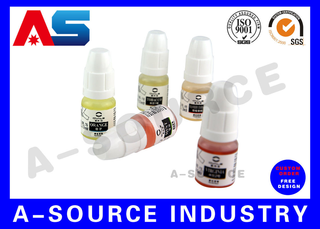 Plastike Flüssigkeit des selbstklebenden Aufkleber-Aufkleber-Umbau-beschriftet Hersteller 10ml/20ml/30ml Berufsentwurf