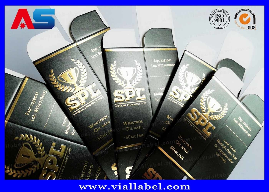 Peptide Papierverpackung, Peptid-Box für 1 ml Ampulle und Durchstechflasche 2 ml-Boxen für 10 ml Durchstechflaschen