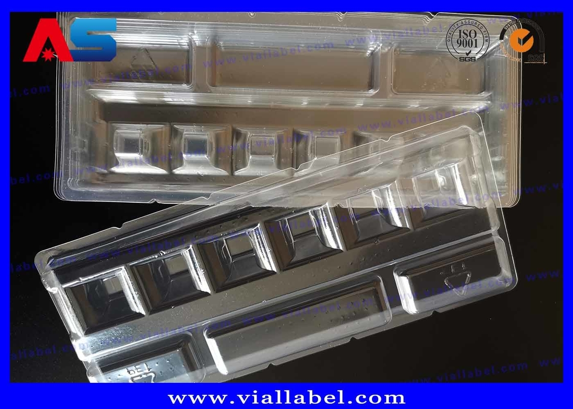 Personalisierte medizinische 2 ml Durchstechflasche Plastikverpackung PET Blasenampulle Glasflasche Apotheke Hersteller