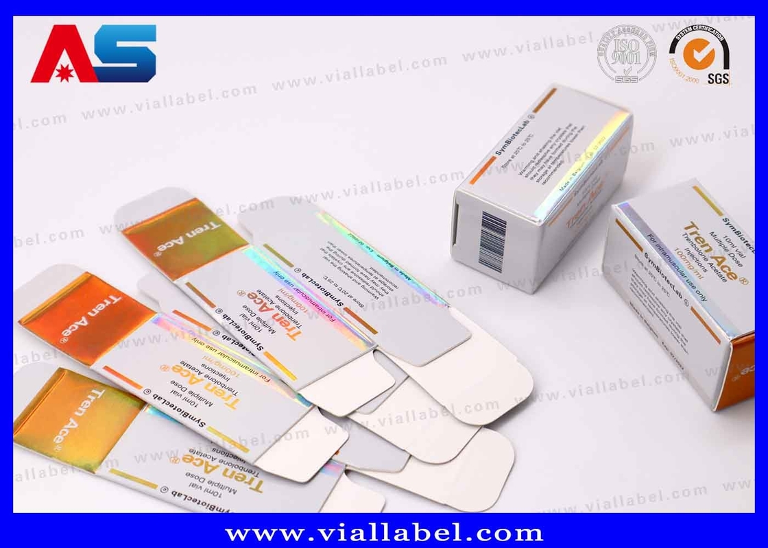 Kundenspezifische Dienstleistungen für 10 ml Fläschchenboxen einschließlich Logo-Druck Größe und Design, um den spezifischen Bedürfnissen gerecht zu werden