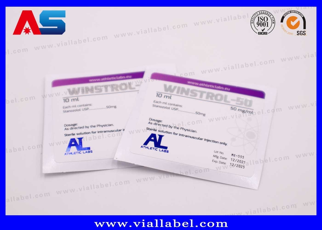Individuelle Fitness-Ergänzungsmarken für 2ml/8ml/10ml Glasflaschen. Manipulationssichere holographische und wasserdichte Drucktechnik. 12+ Jahre Erfahrung.