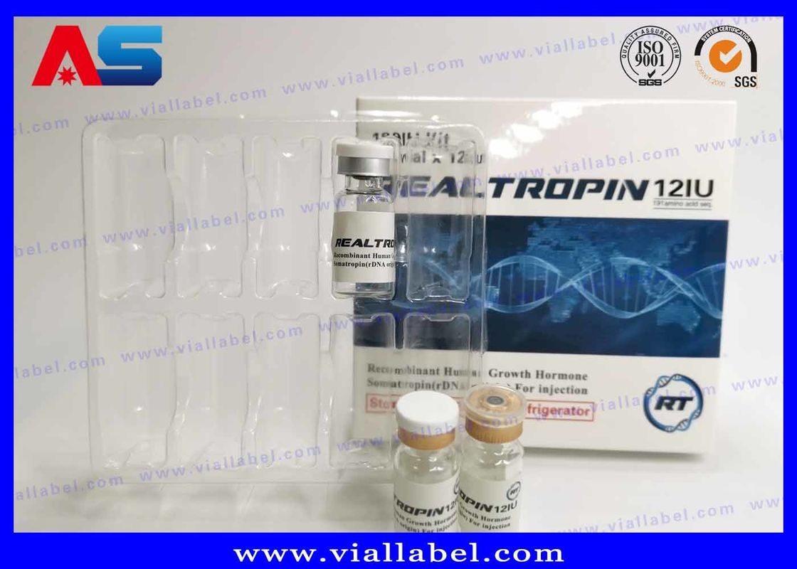 SFDA Sterile kleine Glasflaschen 2 - 30 ml mit Etikett aus pharmazeutischem Papier und Karton mit BLISTER