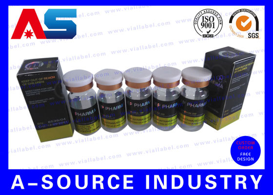 Verordnung 10ml Vial Labels Bodybuilding Mix, klebende Aufkleber-Aufkleber für Flaschen 10ml